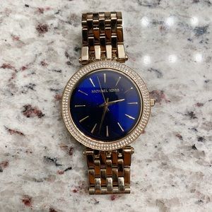 Gold, Michale Kors watch